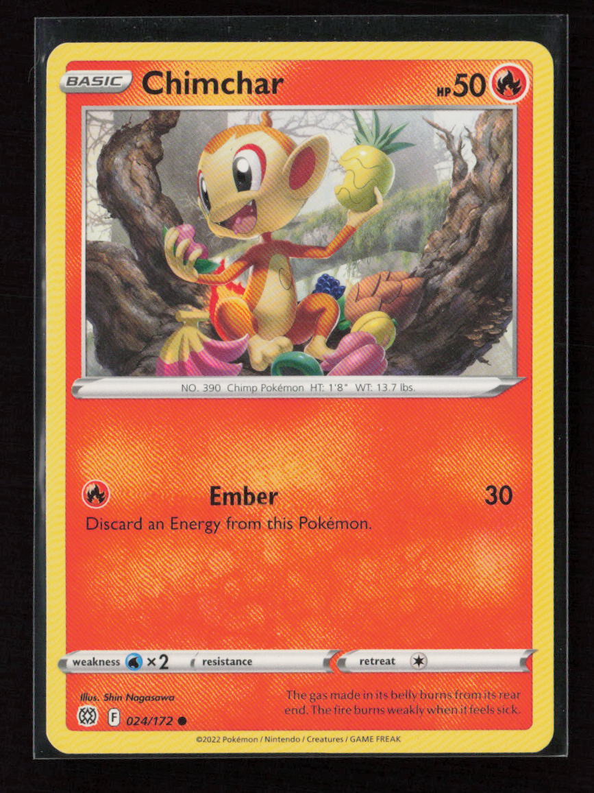 Chimchar Common SWSH09: Brilliant Stars 024/172 LP