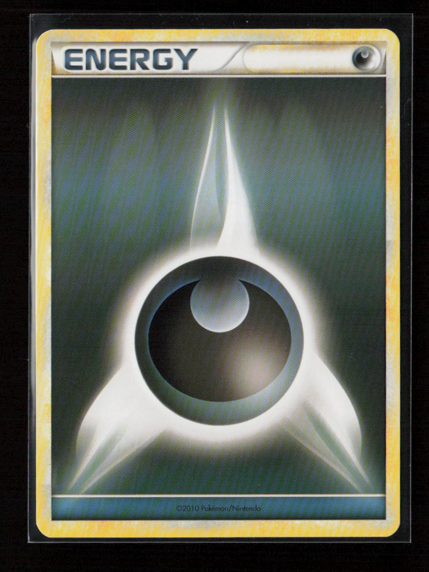 Darkness Energy (2010 Unnumbered HGSS Style Non-Holo) Promo League & Championship Cards NM