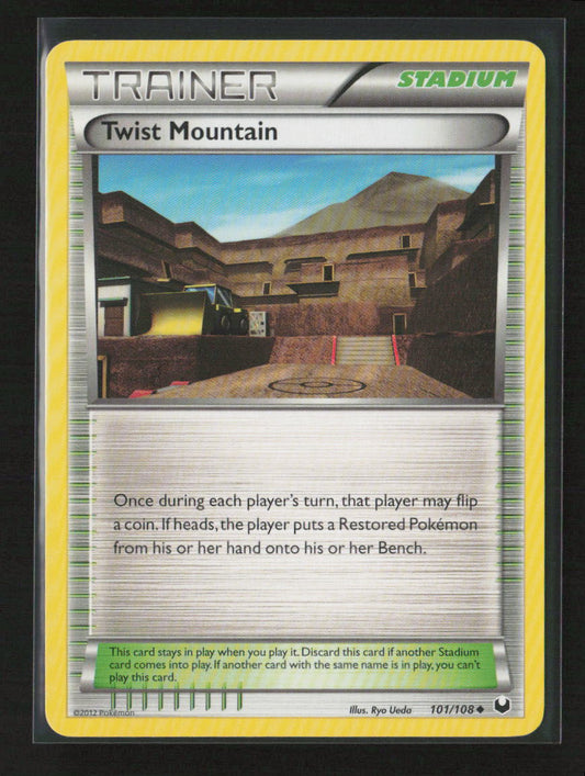 Twist Mountain Uncommon Dark Explorers 101/108 NM
