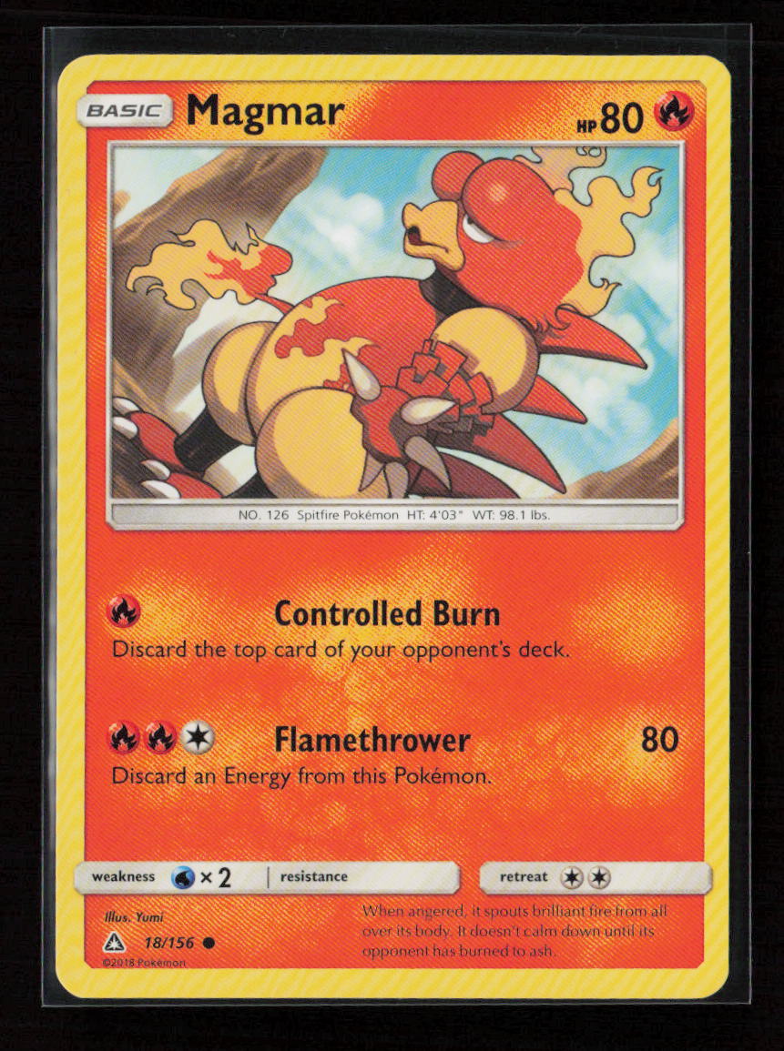 Magmar Common SM - Ultra Prism 18/156 LP