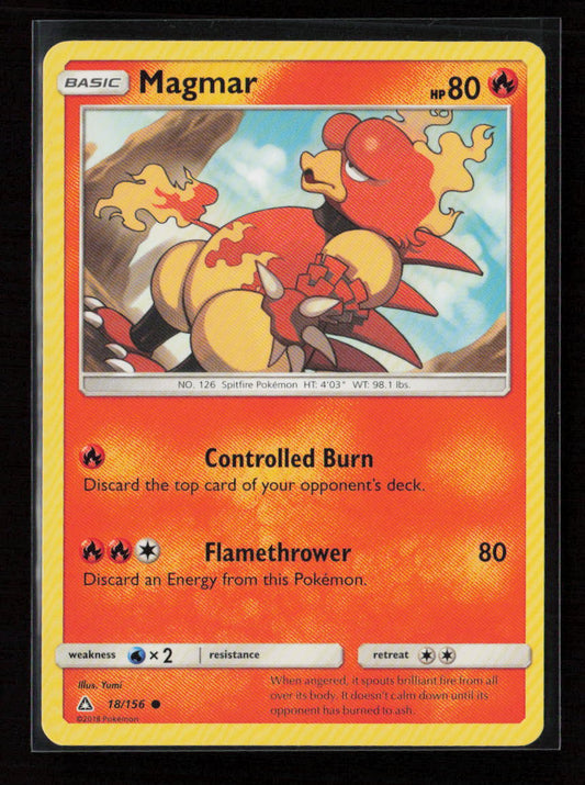 Magmar Common SM - Ultra Prism 18/156 LP