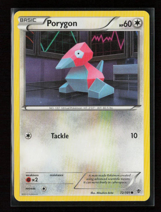 Porygon Common Plasma Blast 72/101 LP - Kang's Collectibles
