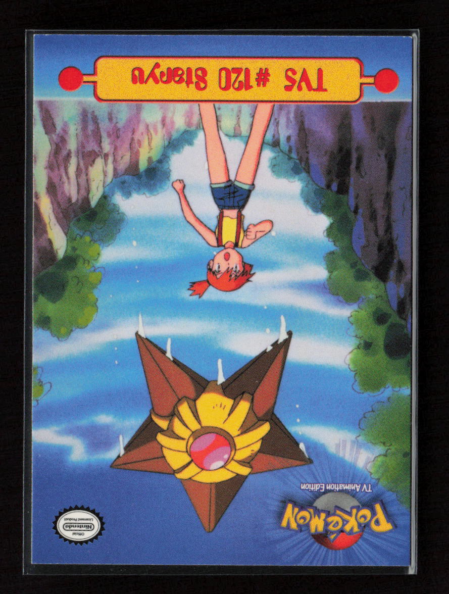 Staryu Topps Pokemon TV Animation Edition Series 1 TV5 LP (Back)