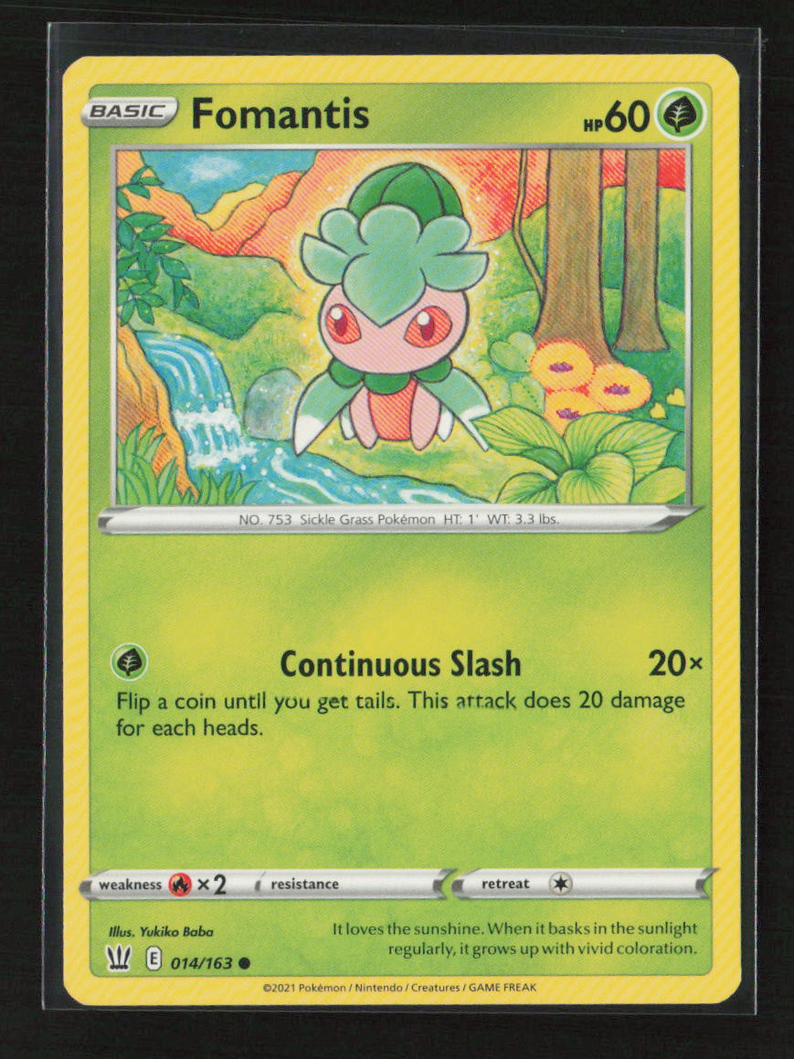 Fomantis Common SWSH05: Battle Styles 014/163 LP