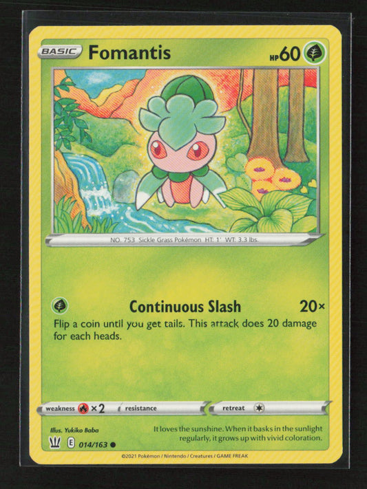 Fomantis Common SWSH05: Battle Styles 014/163 LP