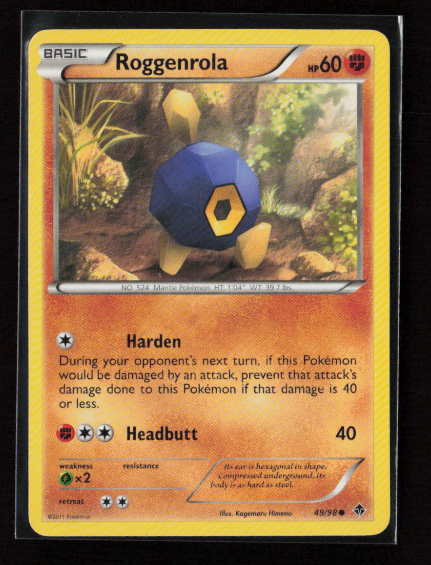 Roggenrola (49) Common Emerging Powers 49/98 LP