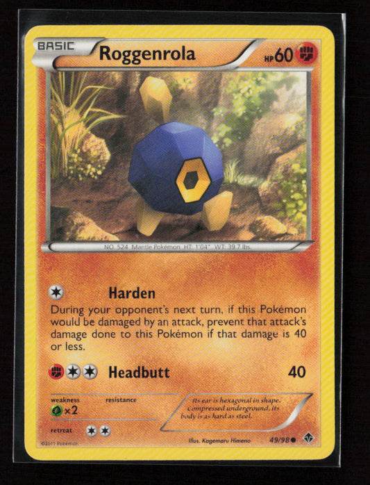 Roggenrola (49) Common Emerging Powers 49/98 LP