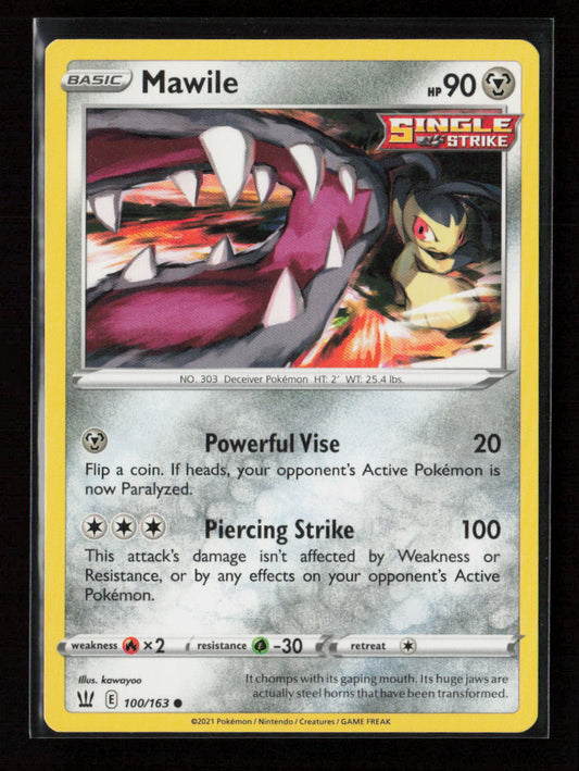 Mawile Common SWSH05: Battle Styles 100/163 LP