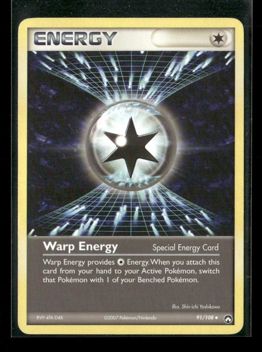 Warp Energy Uncommon Power Keepers 91/108 LP - Kang's Collectibles