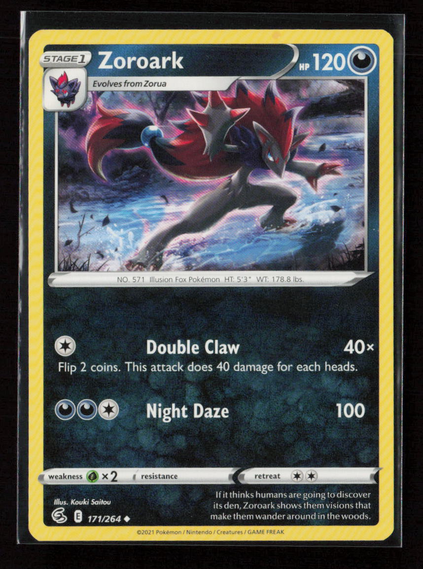 Zoroark - (Eevee Stamped) Promo Battle Academy 2022 171/264 LP