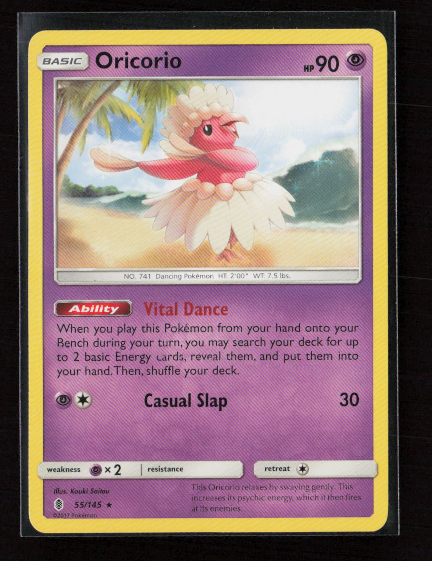 Oricorio (55) Rare SM - Guardians Rising 55/145 LP