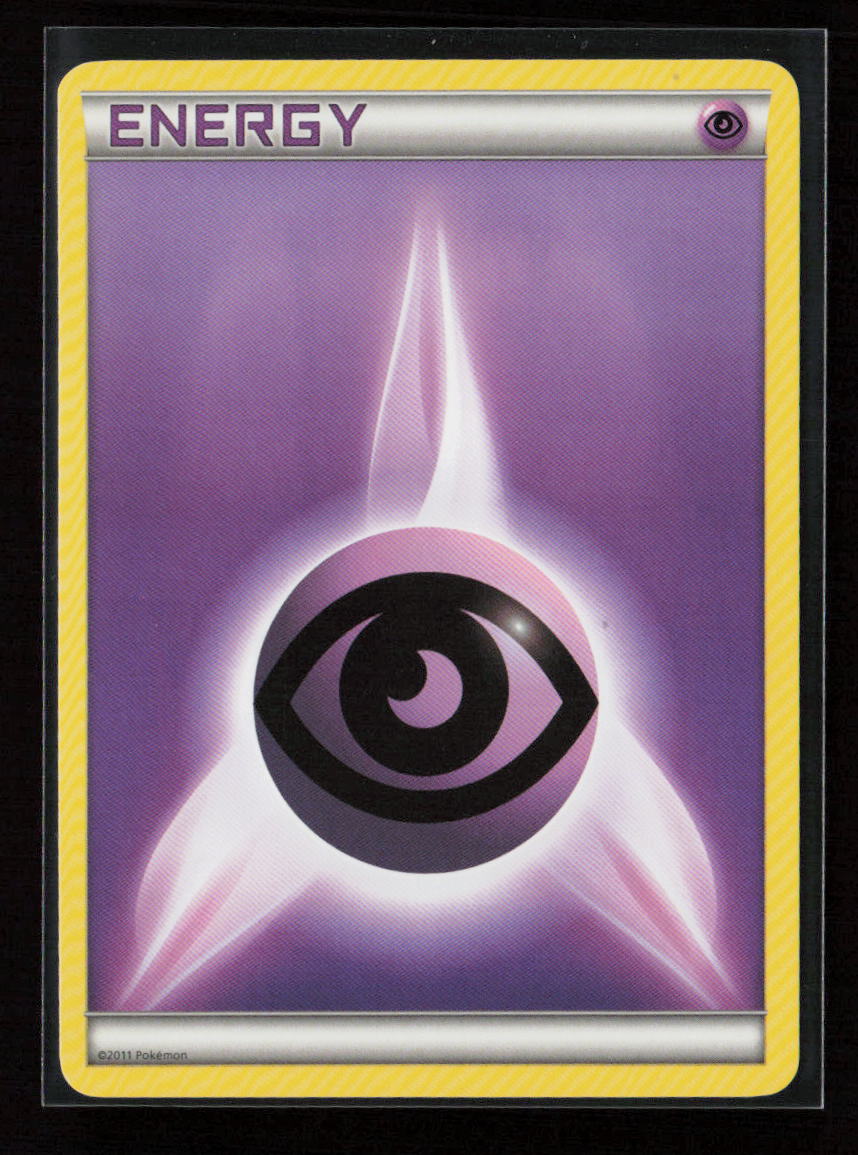 Psychic Energy (2011 Unnumbered) Promo League & Championship Cards NM