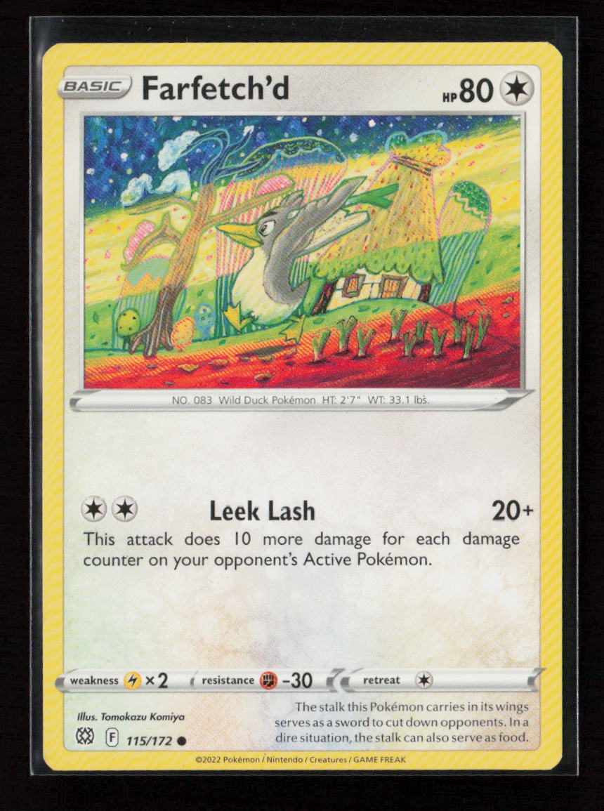 Farfetch'd Common SWSH09: Brilliant Stars 115/172 LP
