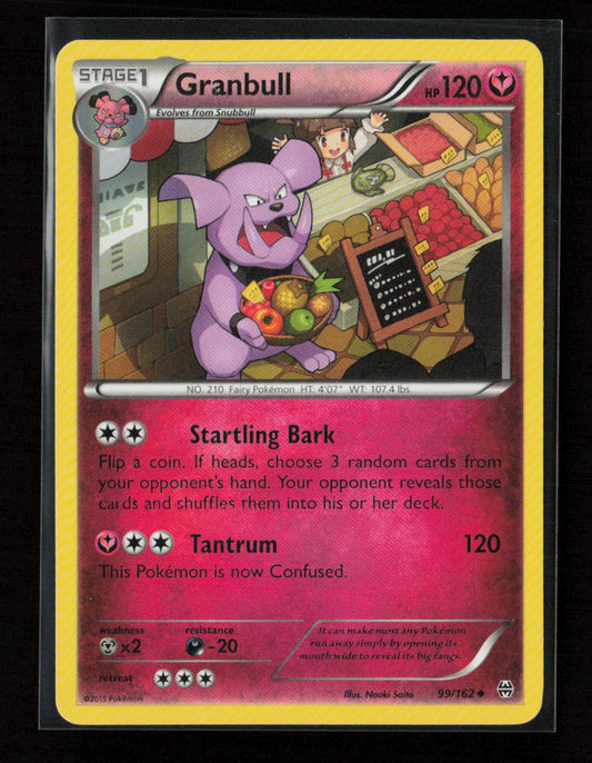 Granbull Uncommon XY - BREAKthrough 99/162 LP