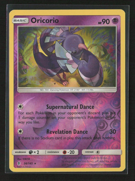 Oricorio - 56/145 (Pokemon League) Promo League & Championship Cards 056/145 LP - Kang's Collectibles