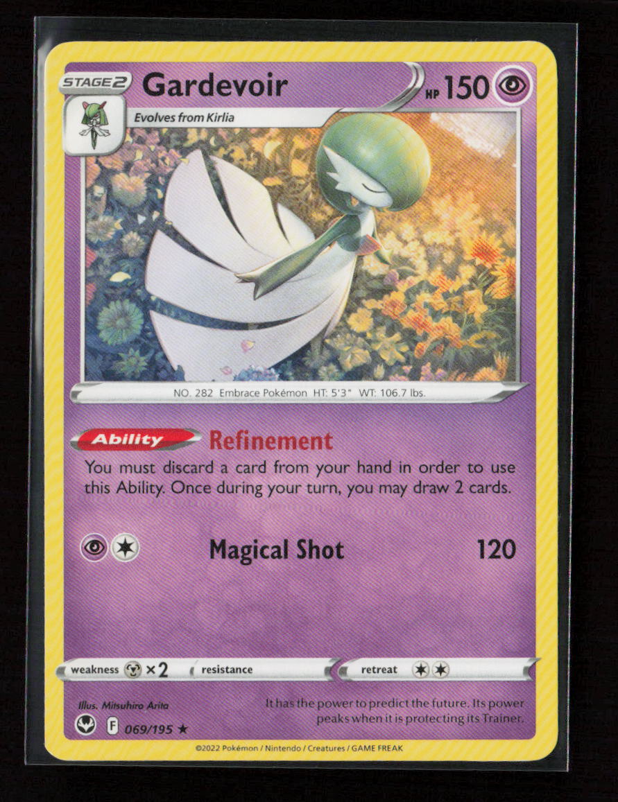 Gardevoir Rare SWSH12: Silver Tempest 069/195 LP