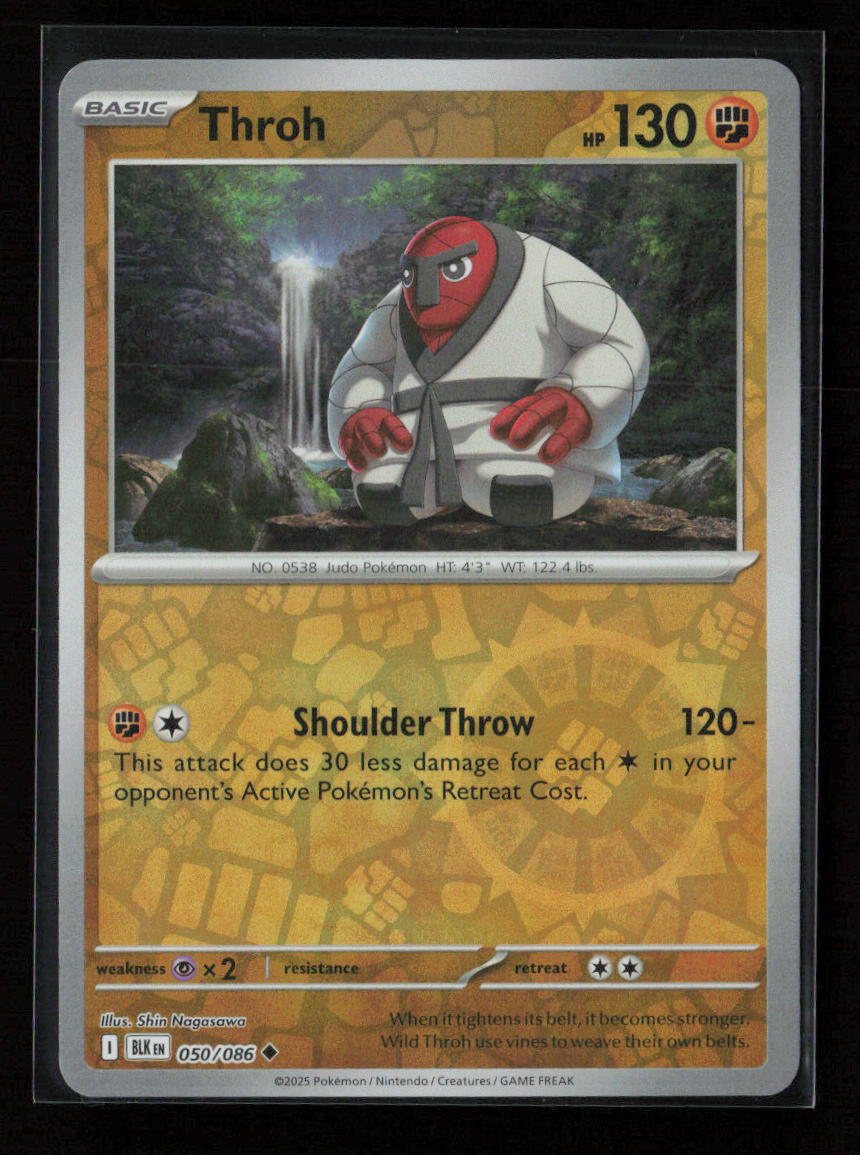 Throh Uncommon SV: Black Bolt 050/086 NM