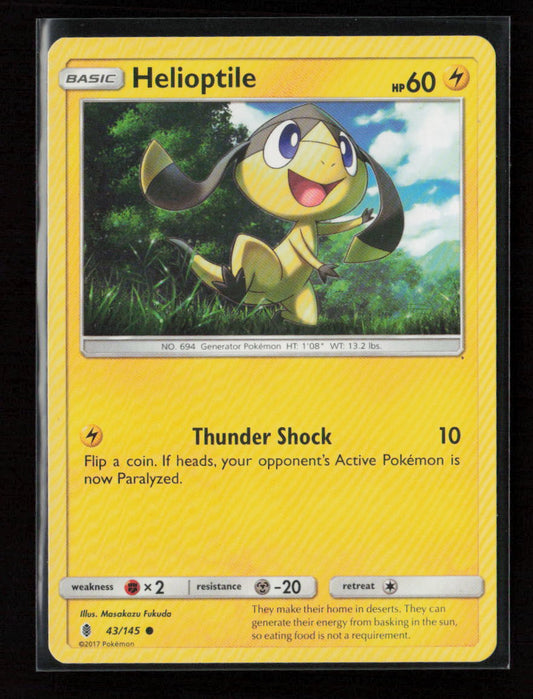 Helioptile Common SM - Guardians Rising 43/145 LP