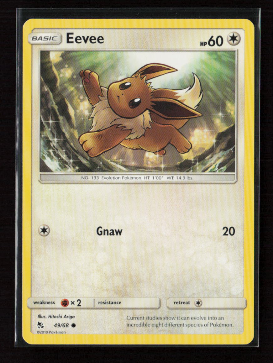 Eevee (49) Common Hidden Fates 49/68 LP