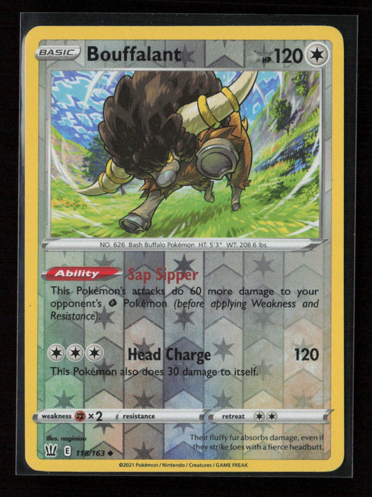 Bouffalant Uncommon SWSH05: Battle Styles 118/163 NM