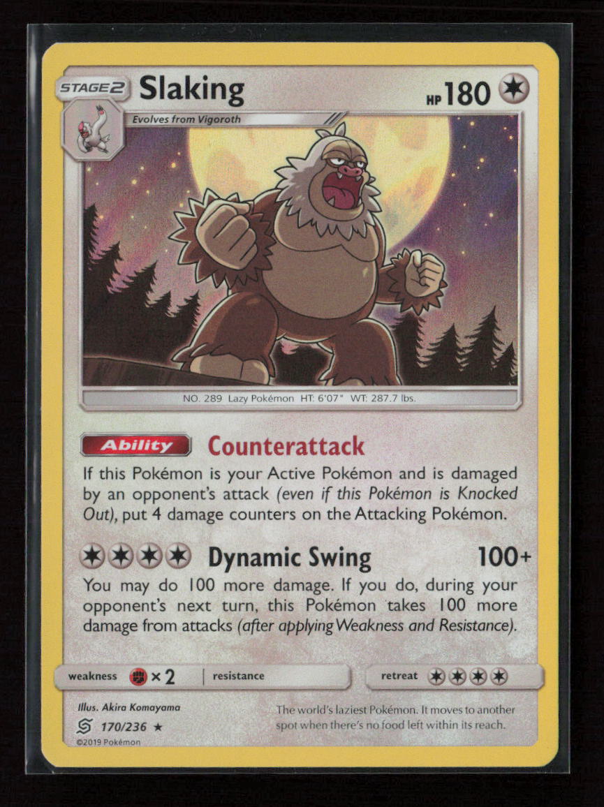 Slaking Holo Rare SM - Unified Minds 170/236 NM