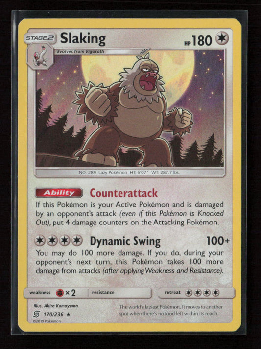 Slaking Holo Rare SM - Unified Minds 170/236 NM