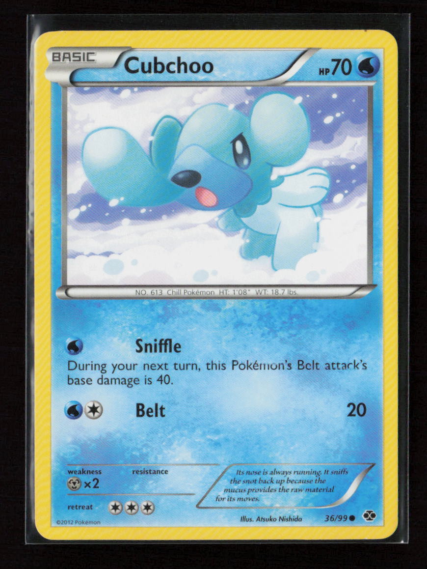 Cubchoo Common Next Destinies 36/99 LP