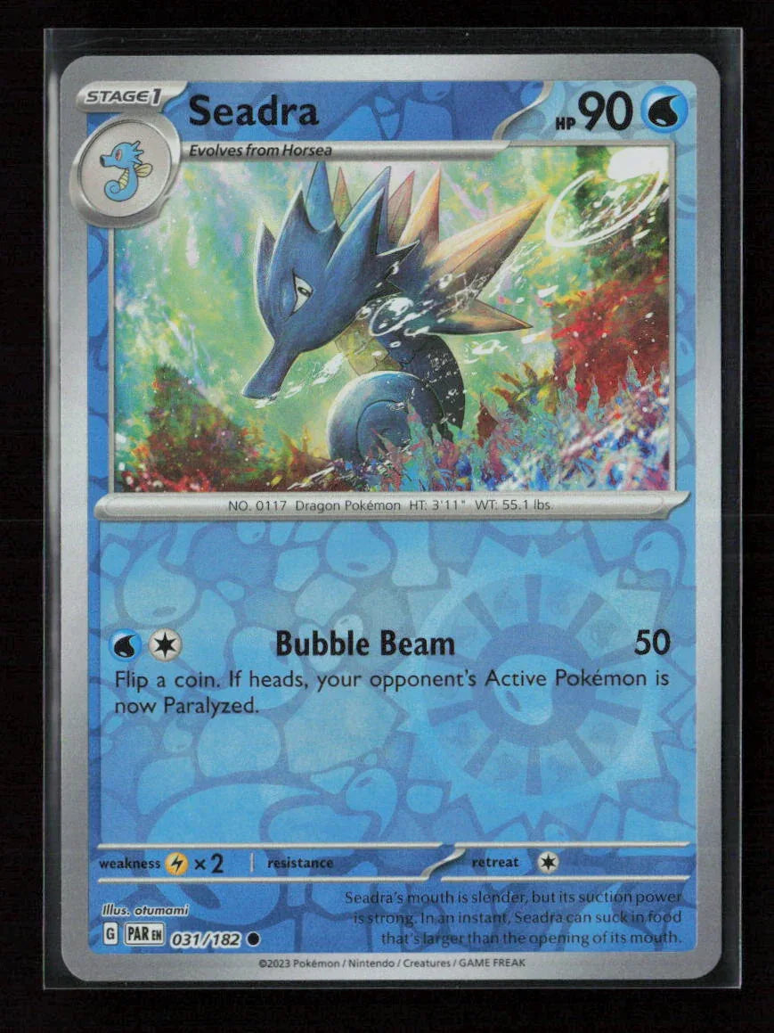 Seadra Common SV04: Paradox Rift 031/182 NM - Kang's Collectibles
