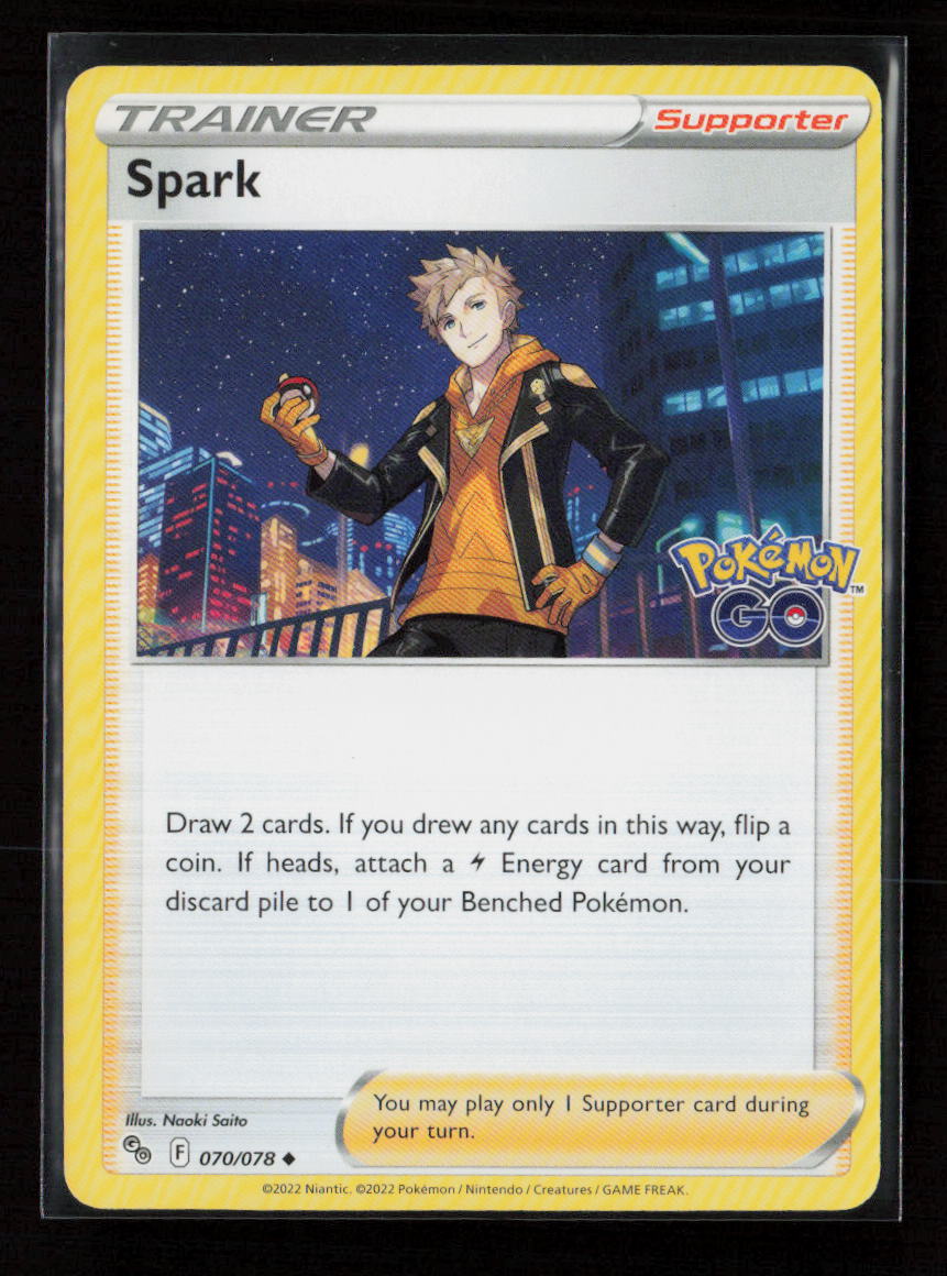 Spark Uncommon Pokemon GO 070/078 NM