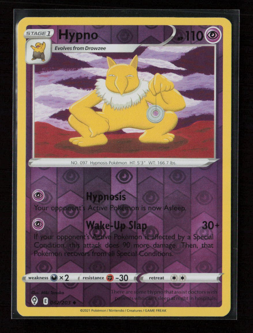 Hypno Uncommon SWSH07: Evolving Skies 062/203 LP