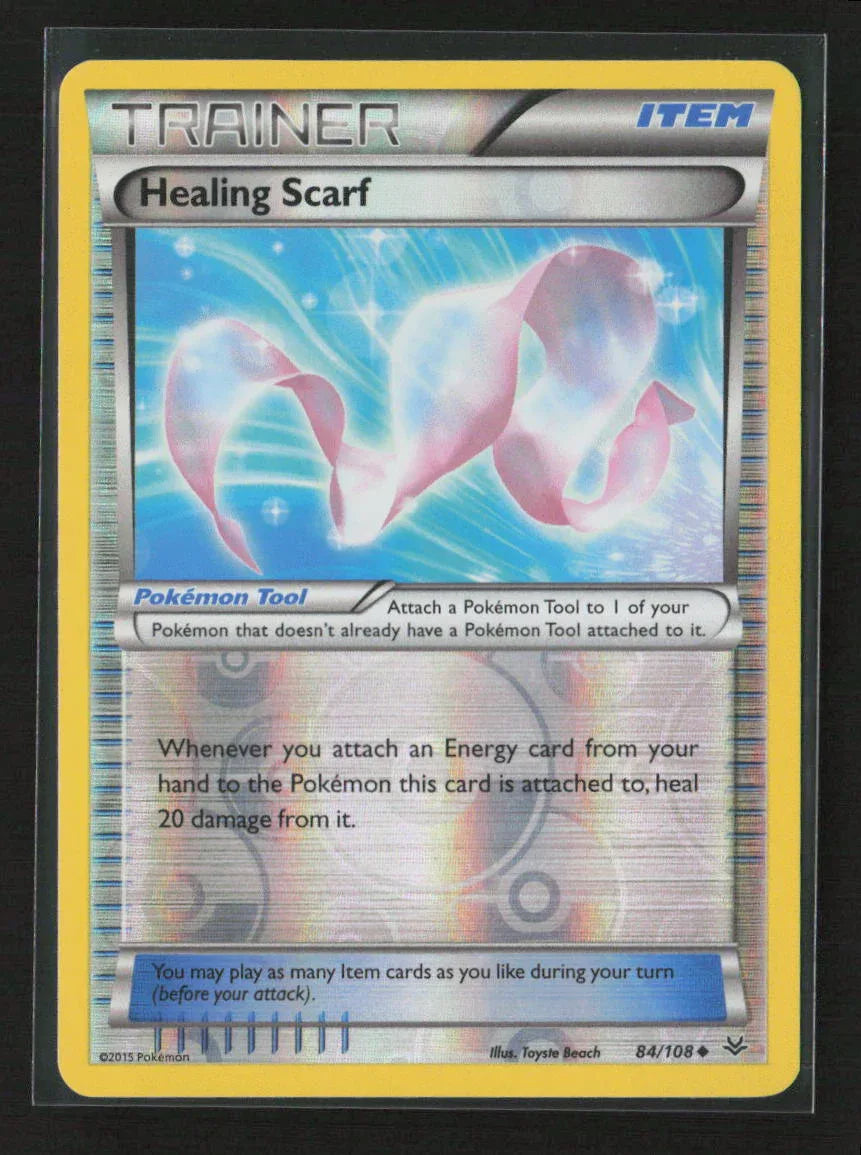 Healing Scarf Uncommon XY - Roaring Skies 84/108 LP - Kang's Collectibles