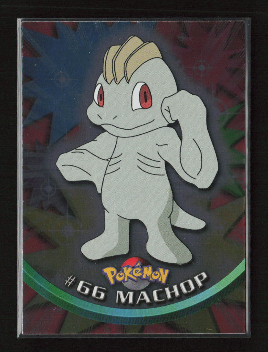 Machop Pokemon 1999 Topps TV 66 NM