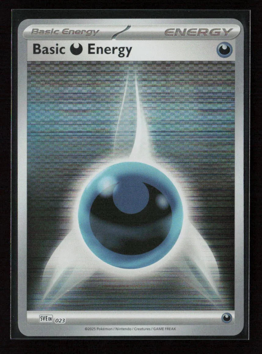 Basic Darkness Energy - Common SVE: Scarlet & Violet Energies 023 NM - Kang's Collectibles
