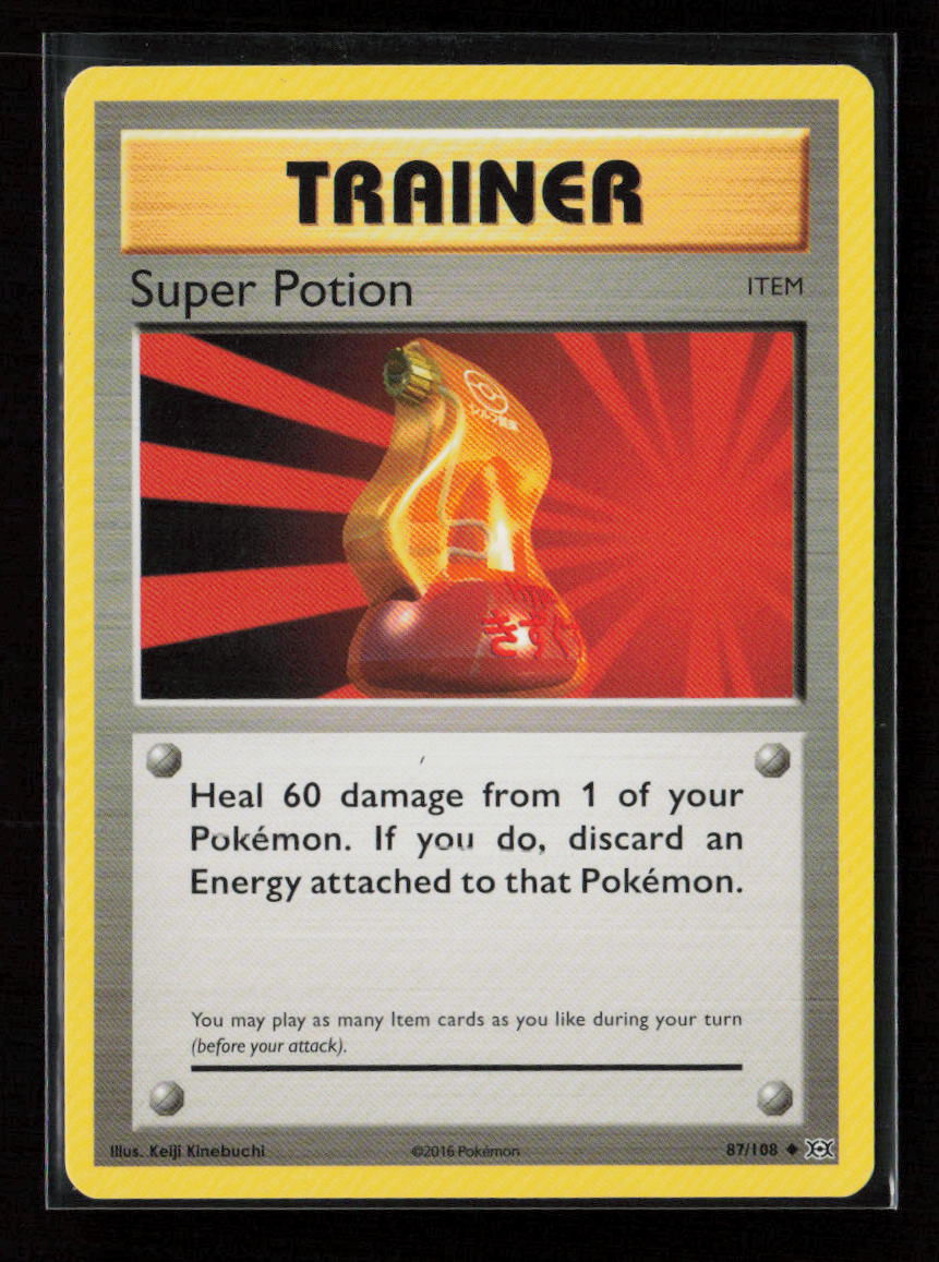 Super Potion Uncommon XY - Evolutions 87/108 LP