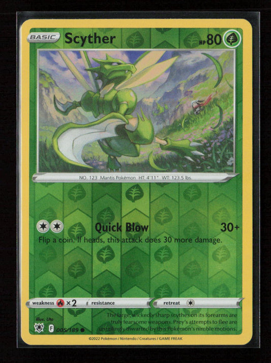 Scyther (005) Common SWSH10: Astral Radiance 005/189 LP