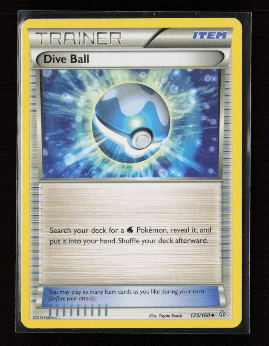 Dive Ball Uncommon XY - Primal Clash 125/160 LP