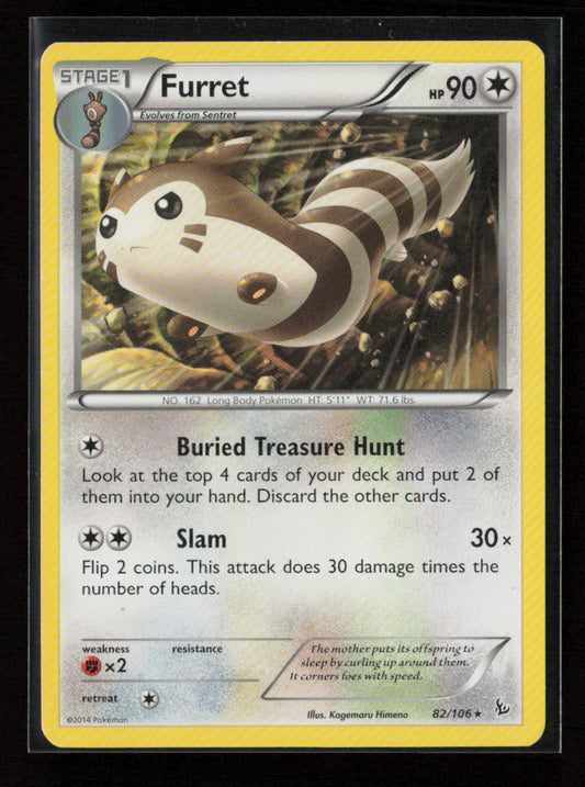 Furret Rare XY - Flashfire 82/106 LP