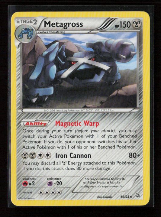 Metagross (49) Rare XY - Ancient Origins 49/98 LP
