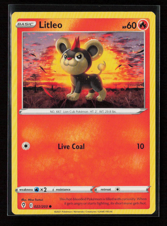 Litleo Common SWSH07: Evolving Skies 022/203 LP
