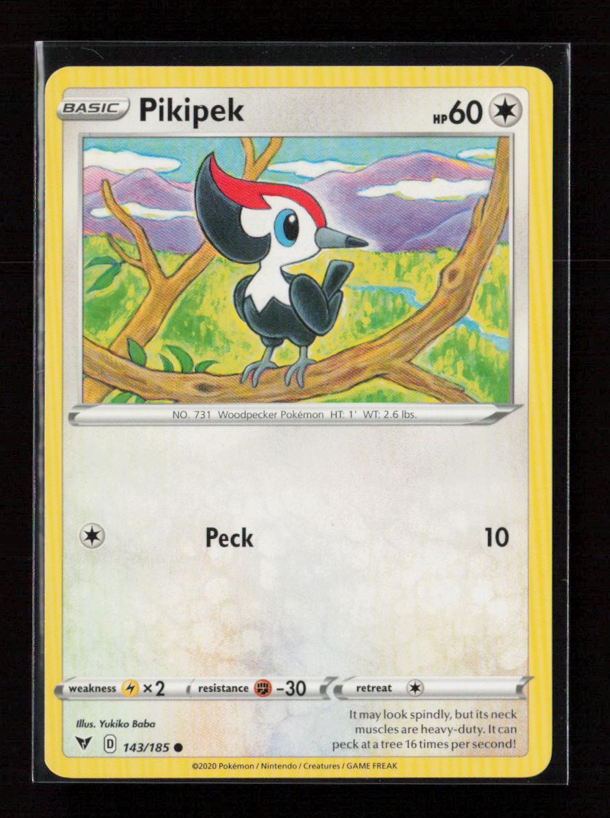 Pikipek Common SWSH04: Vivid Voltage 143/185 LP