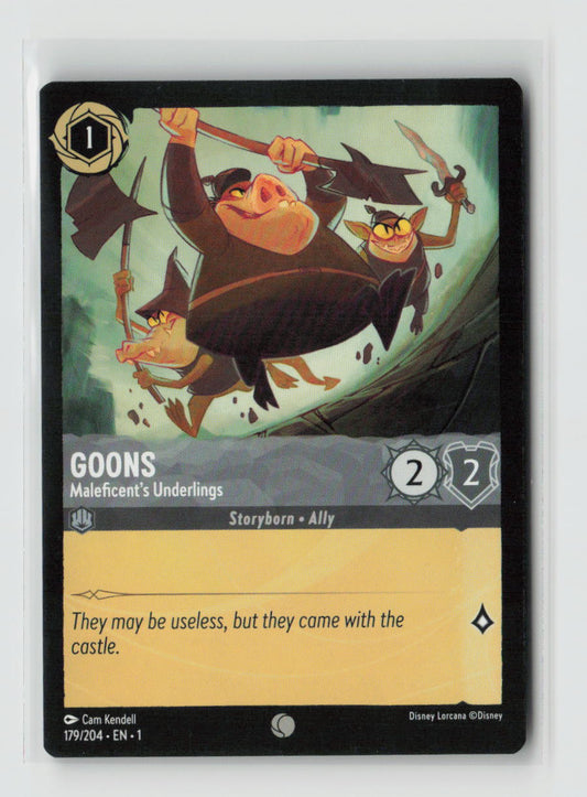 Goons - Maleficent's Underlings Common The First Chapter 179/204 NM