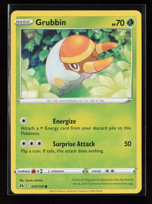 Grubbin Common SWSH: Crown Zenith 015/159 LP