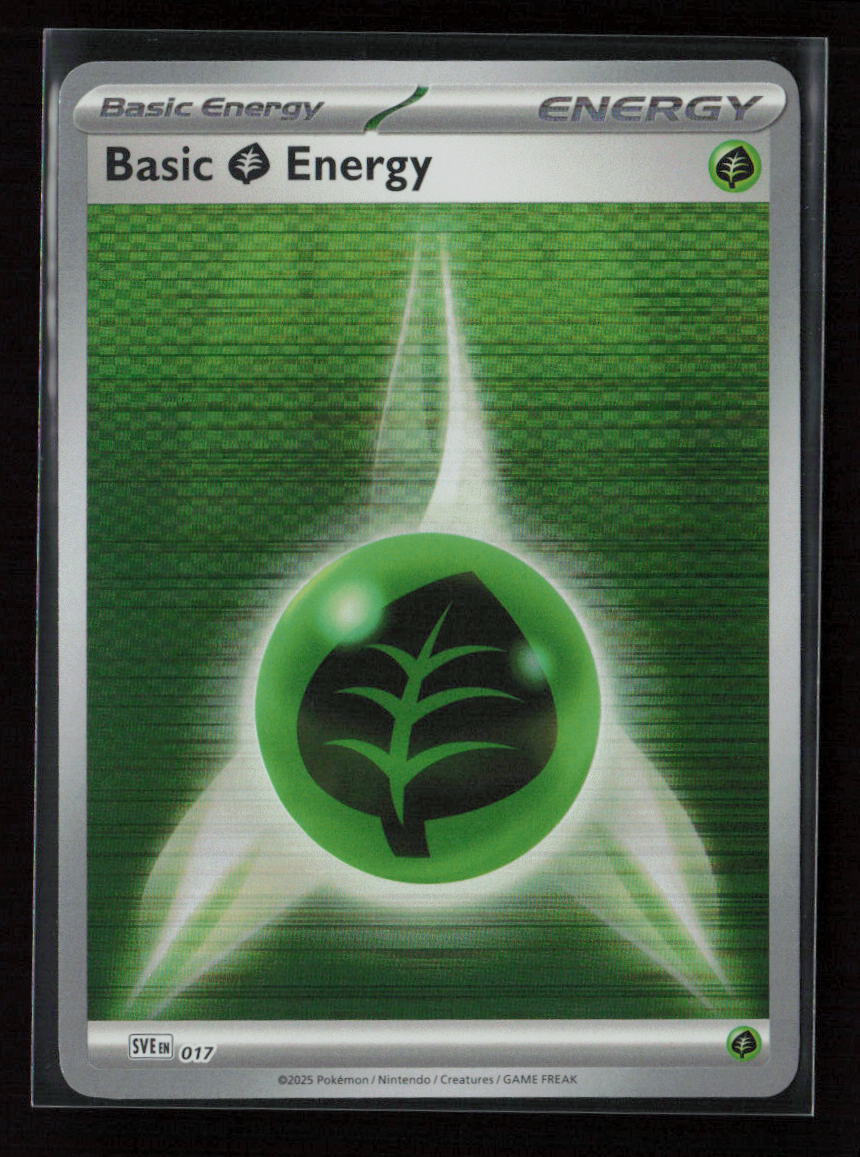 Basic Grass Energy - Common SVE: Scarlet & Violet Energies 017 NM