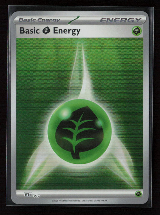 Basic Grass Energy - Common SVE: Scarlet & Violet Energies 017 NM