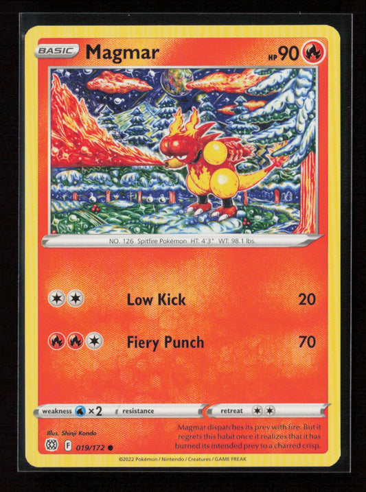 Magmar Common SWSH09: Brilliant Stars 019/172 NM