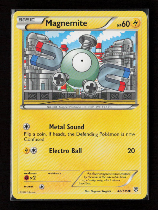 Magnemite (42) Common Plasma Storm 42/135 LP