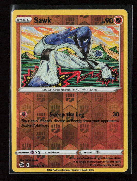 Sawk Common SWSH09: Brilliant Stars 081/172 LP - Kang's Collectibles