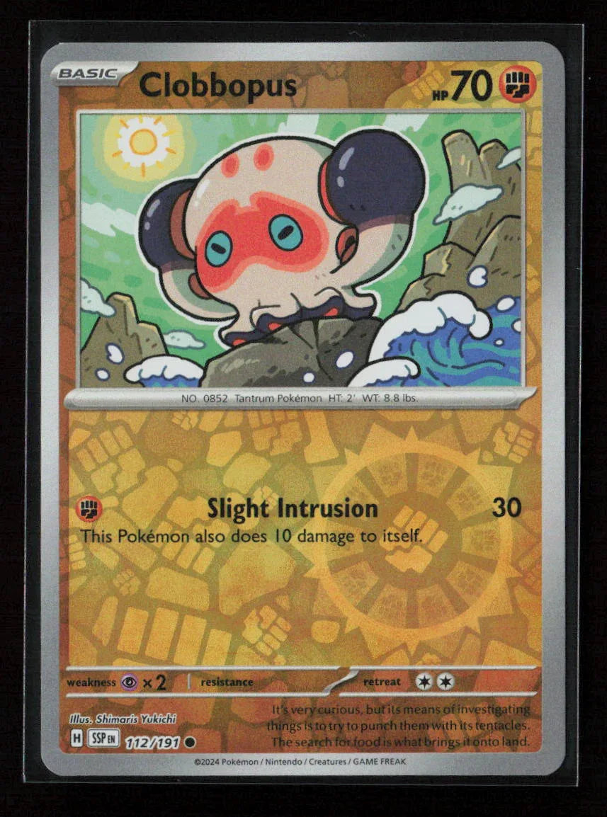 Clobbopus - Common SV08: Surging Sparks 112/191 NM - Kang's Collectibles