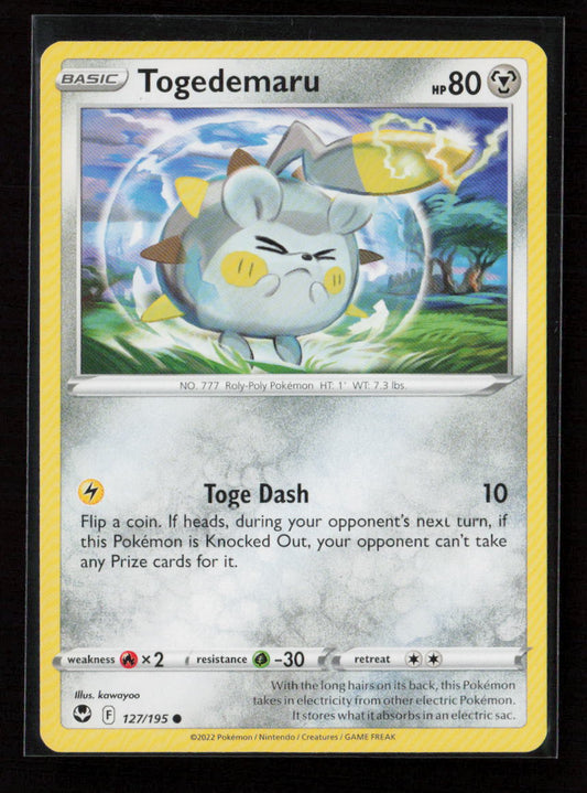 Togedemaru Common SWSH12: Silver Tempest 127/195 LP