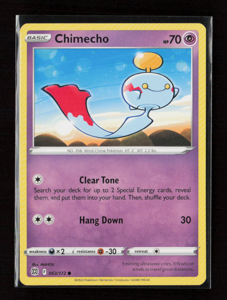 Chimecho Common SWSH09: Brilliant Stars 063/172 LP